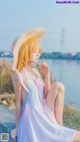 Coser @ 桜 桃 喵 Vol.063: 小 忍 草帽 (59 photos)